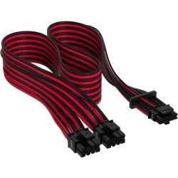PSU Cable Type 4 600W PCIe 5.0 Sleeved Cable schwarz/rot (CP-8920334)