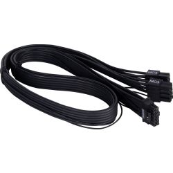 PP14-EPS 12VHPWR PCIe Adapter Kabel schwarz (SST-PP14-EPS)