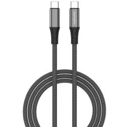 Premium Cord Kabel USB-C zu USB-C 100W 1.5m schwarz (456266)