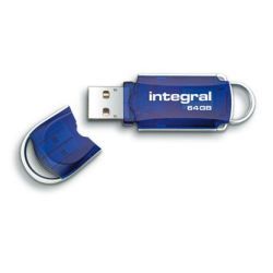 Courier 64GB USB-Stick blau (19-28-48 INFD64GBCOU)