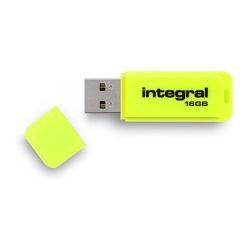 Neon 16GB USB-Stick gelb (93-18-90 INFD16GBNEONYL)