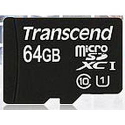 microSDXC Premium 64GB Speicherkarte UHS-I (TS64GUSDU1)