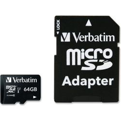 Premium microSDXC 64GB Speicherkarte (44084)