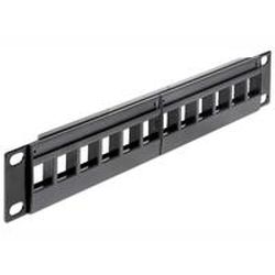 DELOCK 10  Patchpanel 12 Port Keystone Delock (43259)