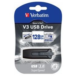 Store n Go V3 128GB USB-Stick grau (49189)