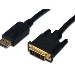 Adapterkabel DisplayPort auf DVI-D 24+1 M/M, 3m (AK-340306-030-S)