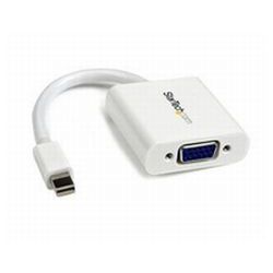 StarTech Mini DisplayPort (Stecker)/VGA (Buchse) Adapterkabel weiß (MDP2VGAW)