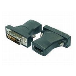 HDMI Adapter HDMI-A 1.3b Buchse zu DVI-D Stecker schwarz (AH0001)