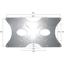 NewStar  VESA Adapterplatte - VESA 75/10 (FPMA-VESA400)