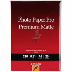 CANON Photo Paper Premium Matte A4 20 Blatt (8657B005)