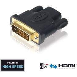 Adapter HDMI A BU<> DVI D ST (PI010)