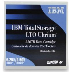 IBM Media Tape LTO6 2.5/6.25 TB (00V7590)
