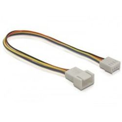 Delock Kabel Lüfteranschluss 4pin Stecker-Buchse 0.20m (82429)