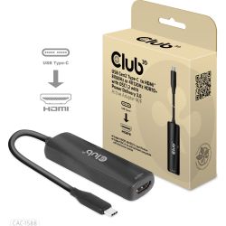 Adapter USB-C zu HDMI 2.1 Buchse 4K120Hz schwarz (CAC-1588)