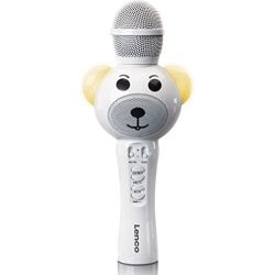 BMC-060 Karaoke-Mikrofon mit Bluetooth  weiß (A004560)