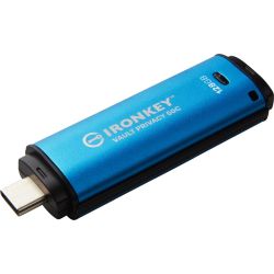 IronKey Vault Privacy 50C 128GB USB-Stick blau (IKVP50C/128GB)