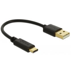 Delock DELOCK USB Ladekabel Typ-A zu USB Type-C 15cm (85354)