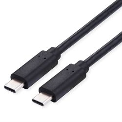 VALUE USB 2.0 Kabel, C-C, ST/ST, 100W, schwarz, 2 m (11.99.8309)