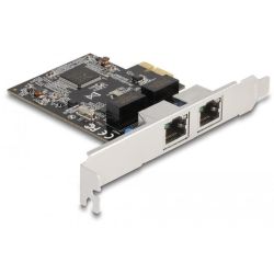 DeLOCK PCIE x1 auf 2x RJ45 Gbit  88615 (88615)