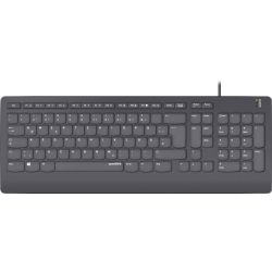 I-GENIC Antibacterial Keyboard Tastatur schwarz (SL-640009-BK)