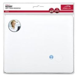 Notary Soft Touch Mousepad weiß (SL-6243-LWT)