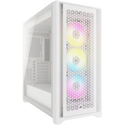 Corsair iCue 5000D RGB Airflow Gehäuse weiß (CC-9011243-WW)