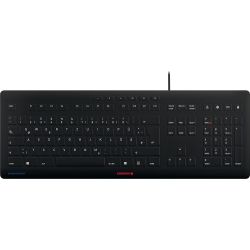 Stream Protect Keyboard Tastatur schwarz (JK-8502DE-2)