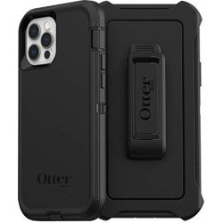 Otterbox Defender Cover schwarz für Apple iPhone 12/12 Pro (77-65401)