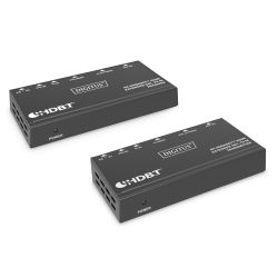 DIGITUS 4K HDBaseT Extender Set 70m PoC RS232 IR black (DS-55520)