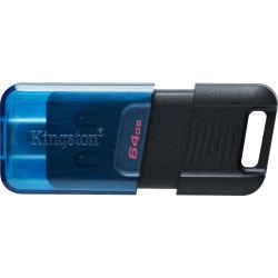DataTraveler 80 M 64GB USB-Stick blau/schwarz (DT80M/64GB)