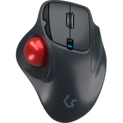 KSM-6101RF-EGT Wireless Trackball Maus schwarz/rot (KSM-6101RF-EGT)