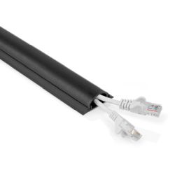Kabelmanagement | Röhre | 1500 mm | 1 Stück | max.  (CMDT4516BK1500)