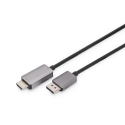 Adapterkabel 8K DisplayPort zu HDMI-A 1m, schwarz (DB-340305-010-S)