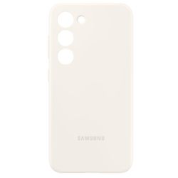 Silicone Case cream für Galaxy S23 (EF-PS911TUEGWW)