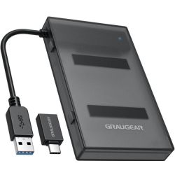 Graugear USB-A/C 3.1 Adapterkabel  2,5 SATA SSD/HDD (G-2603-AC)