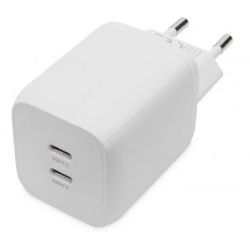 USB-C Charger 2-Port 65W GaN weiß (DA-10063)