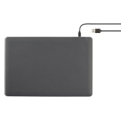 Wireless Charging Mousepad dunkelgrau (54772)