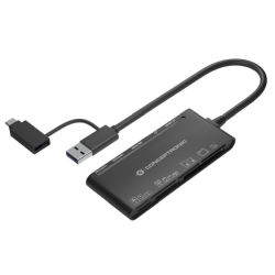 CONCEPTRONIC Card Reader USB3.0+/C SD,MicroSD,MMC,M2,CF   sw (BIAN03B)