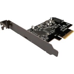 Schnittstellenkarte PCIe 3.0 x4 zu 1x USB-C 3.2 (LC-PCI-C-USB32-2X2)