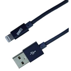 2GO USB Ladekabel-MFI zert-anthrazit 200cm Lightning (795700)