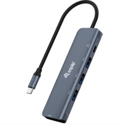 Equip Adapter USB-C -> HDMI,USB3.0,PD        4K30Hz 0.15m gr (133487)
