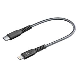 Tetraforce Kabel USB-C zu Lightning 0.15m schwarz (TETRACABC2LMFI15CK)