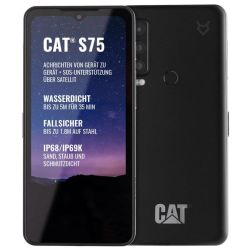 CAT S75 Mobiltelefon schwarz (CS75-DAB-ROE-NN)