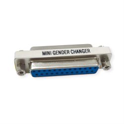 VALUE Mini Gender Changer, DB25 BU/BU (12.99.2010)