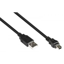 Good Connections USB 2.0 an USB Mini B 5-pin 3m schwarz (3310-AM3)