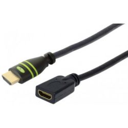 TECHLY HDMI High Speed Verlaengerungskabel 1m sch (ICOC-HDMI-4-EXT010)