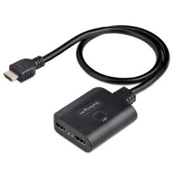 STARTECH.COM 2-Port HDMI Splitter 4K 60Hz HDMI  (HDMI-SPLITTER-4K60UP)