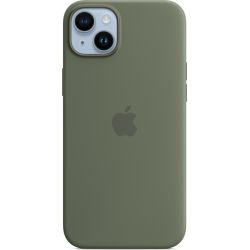Silikon Case olive mit MagSafe für iPhone 14 Plus (MQUD3ZM/A)