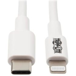 EATON TRIPPLITE USB-C to Lightning Sync/Charge Cable M/M (M102-003-WH)