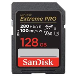 Extreme PRO R280/W100 SDXC 128GB Speicherkarte (SDSDXEP-128G-GN4IN)